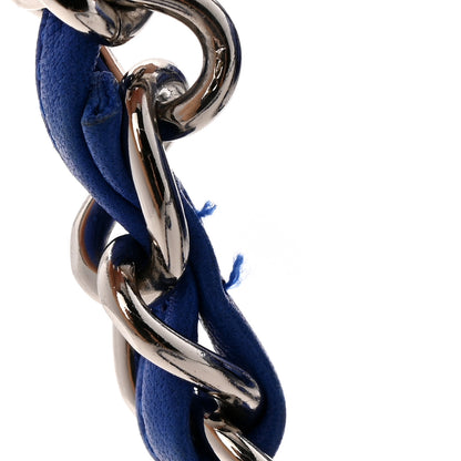 Chanel Lambskin Quilted Jumbo Single Flap Blue 17 of 17