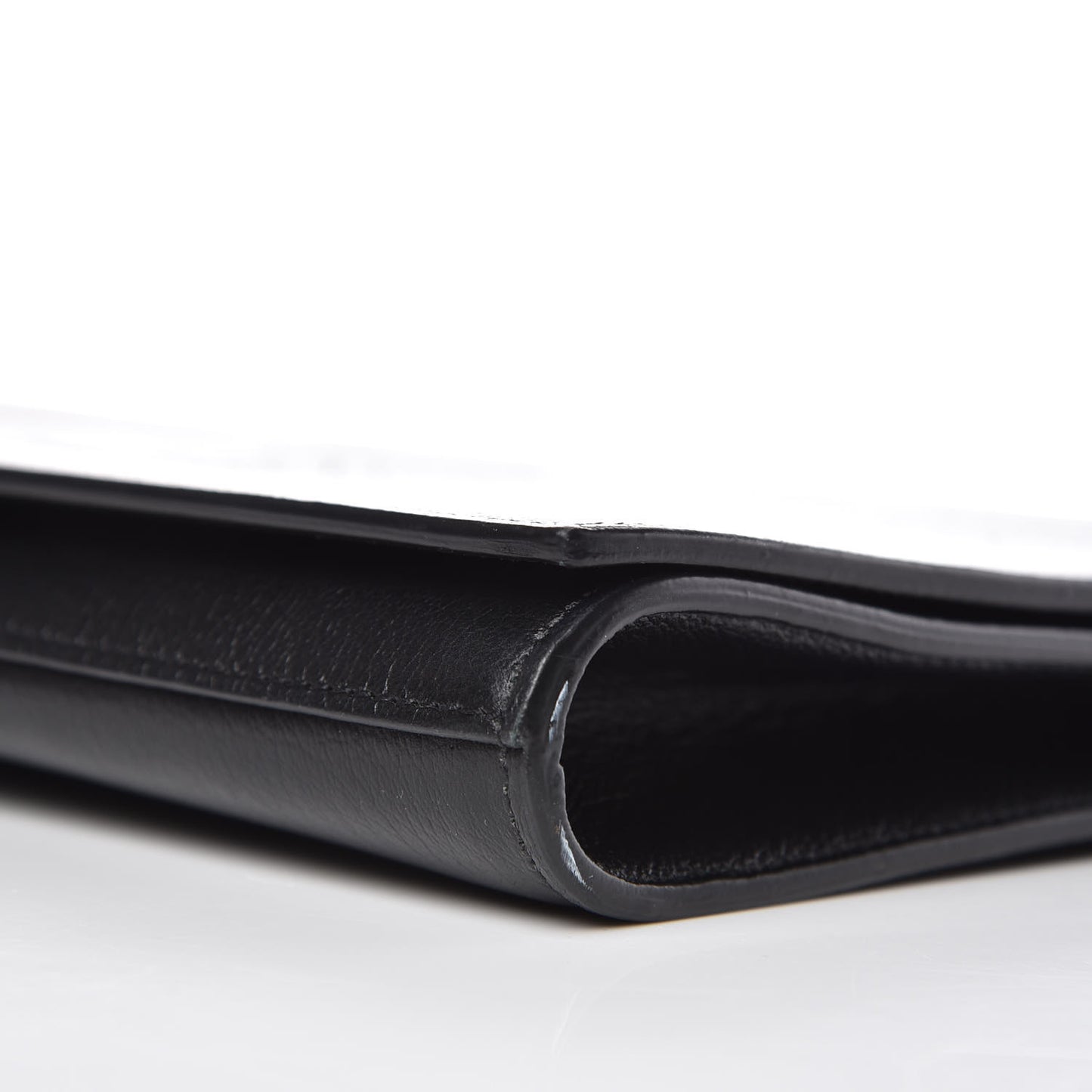 Calfskin Monogram Large Belle De Jour Clutch Black