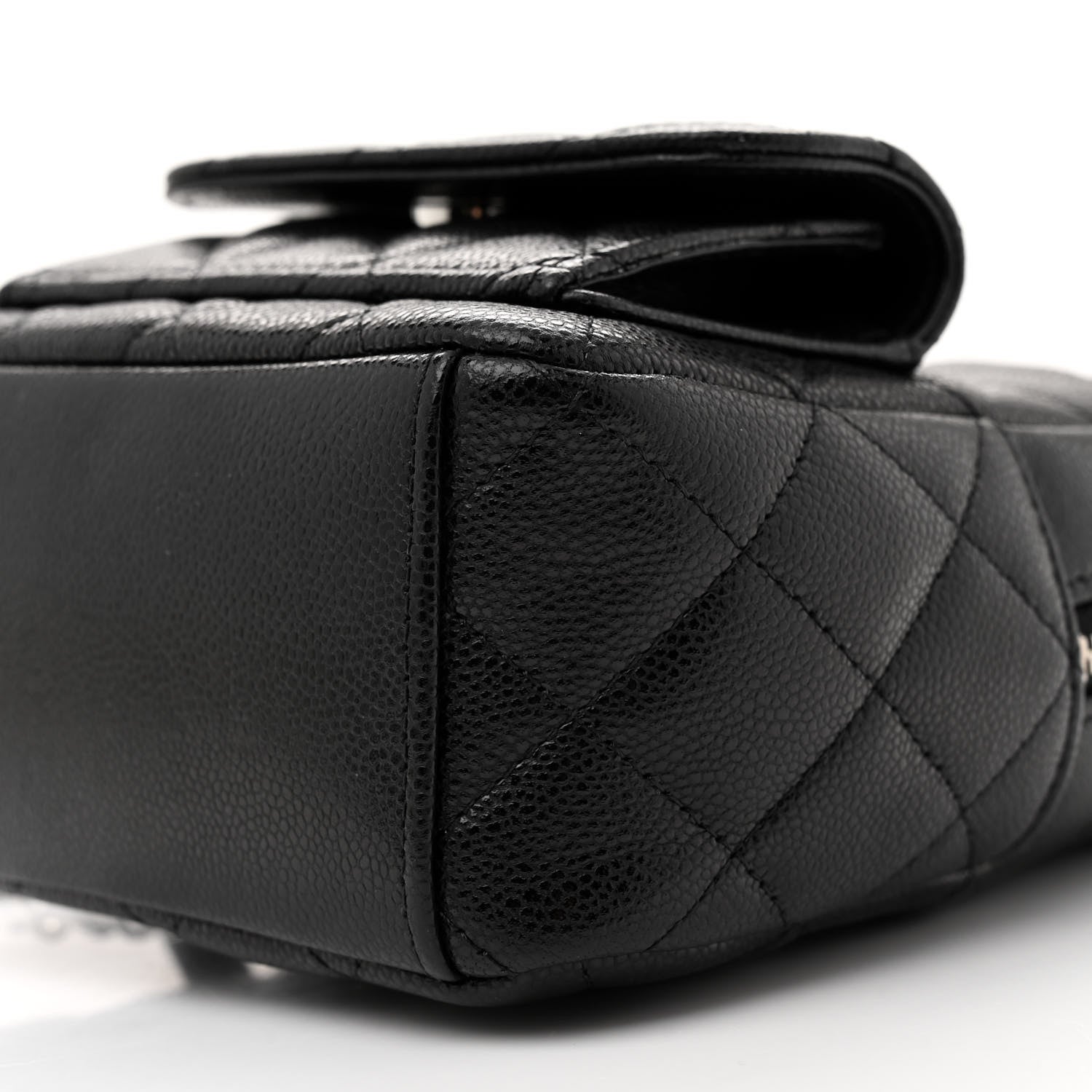 Chanel Caviar Quilted CC Mini Classic Backpack Black 9 of 12