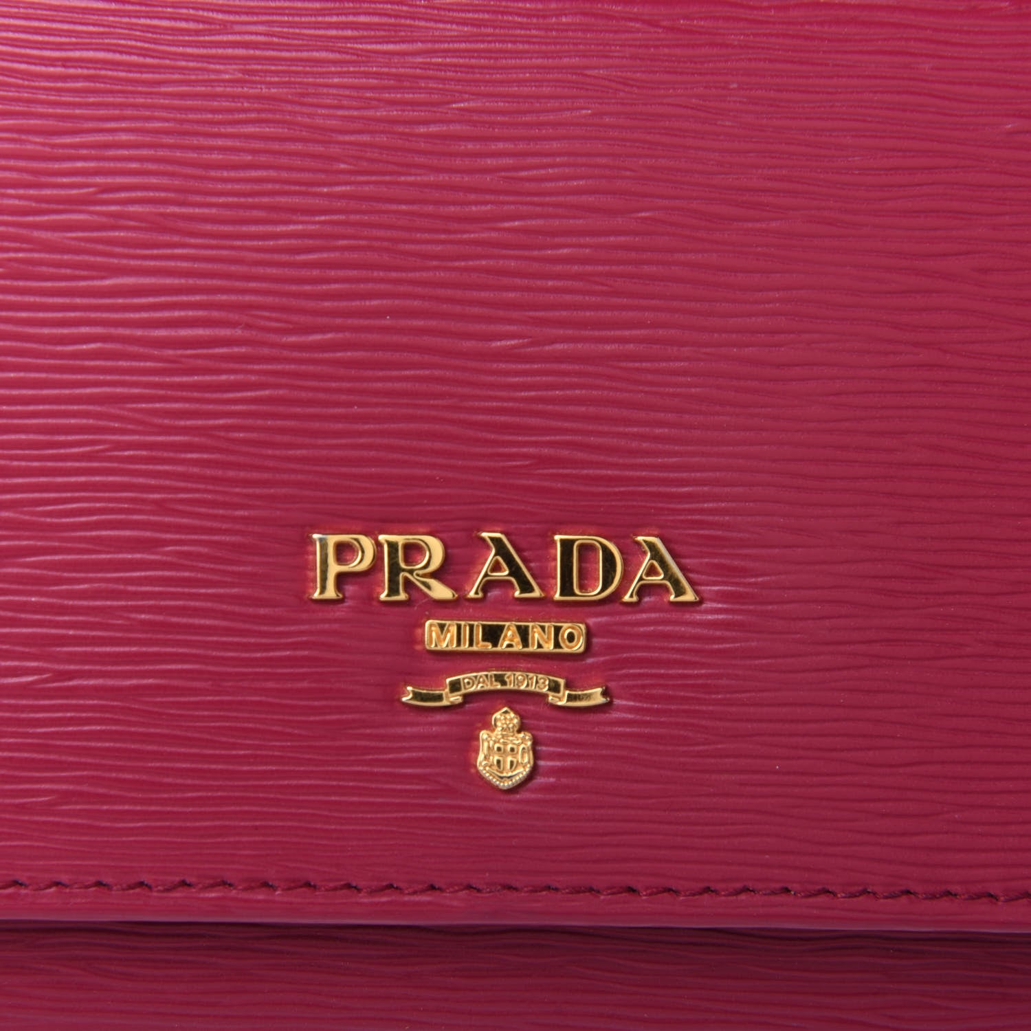Prada Vitello Move Continental Flap Travel Wallet Peonia 4 of 4