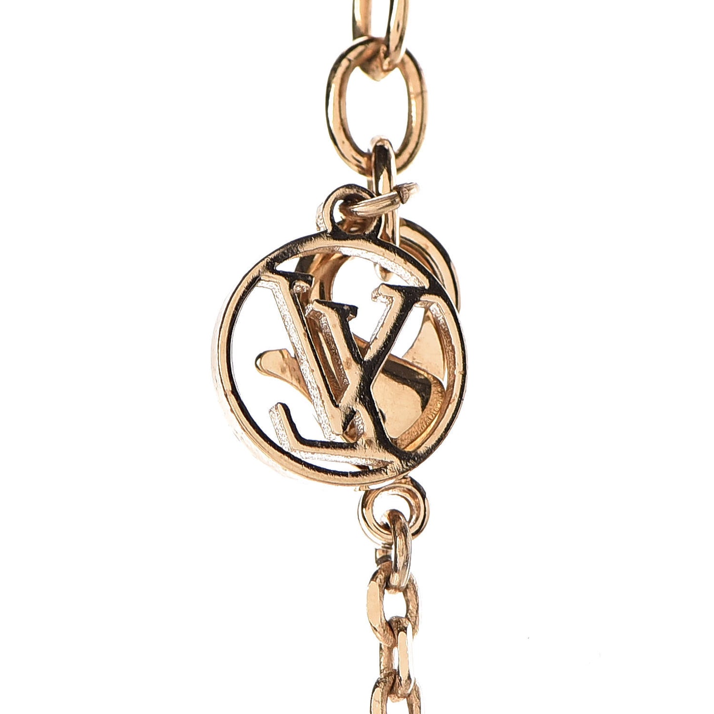 Crystal Trunkies Pendant Necklace Gold