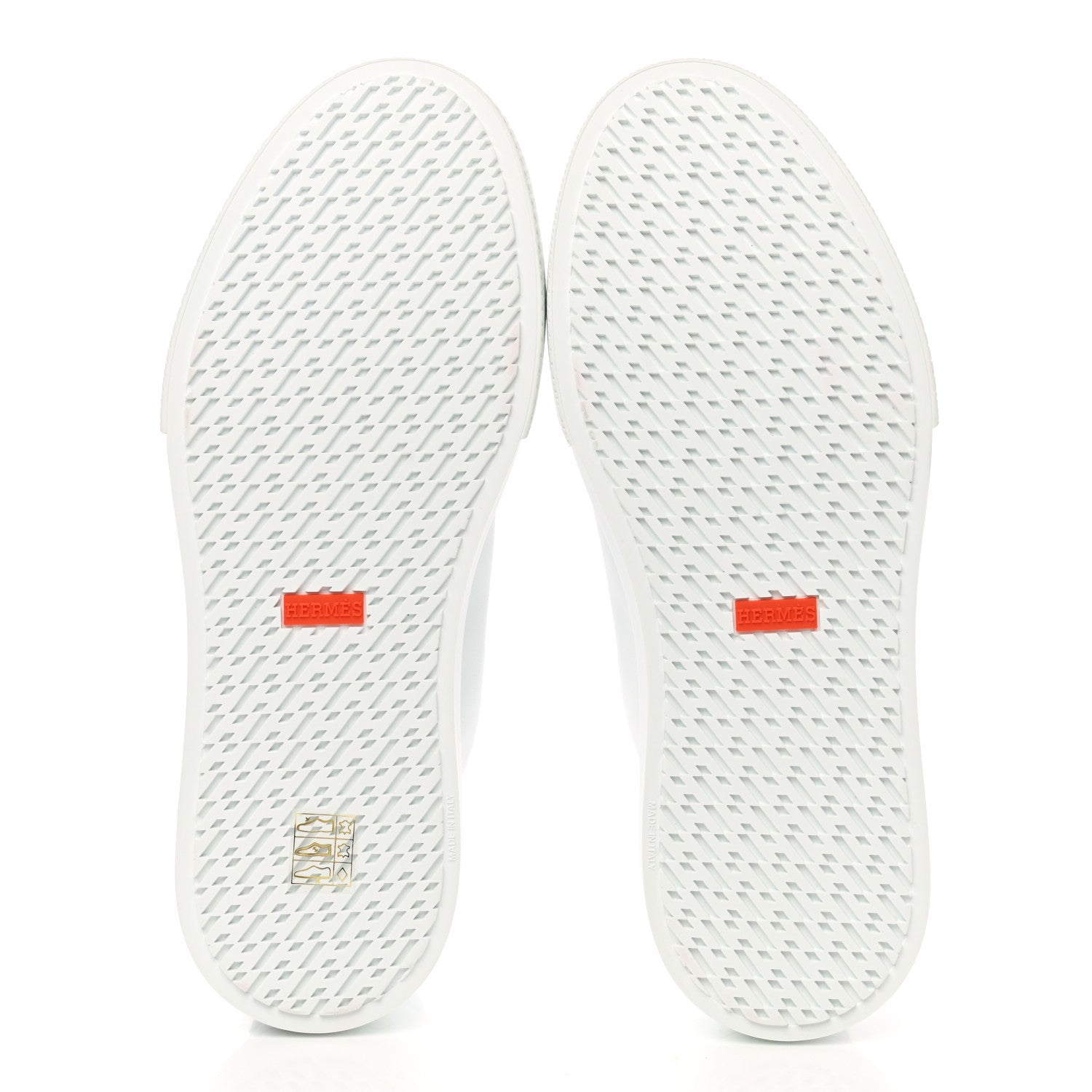 Hermes Calfskin Mens Daydream Sneakers 42 White 5 of 8