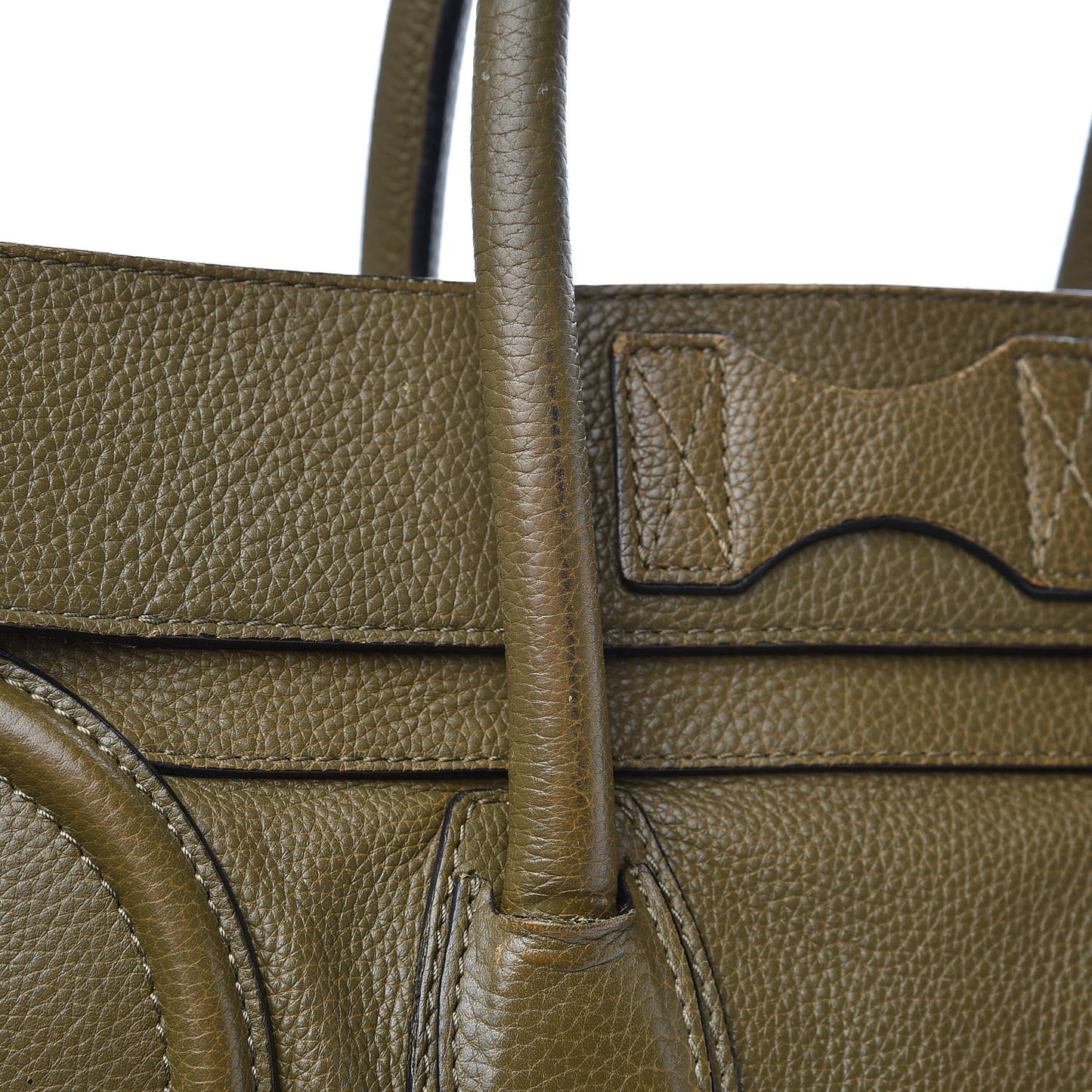 Drummed Calfskin Mini Luggage Jungle