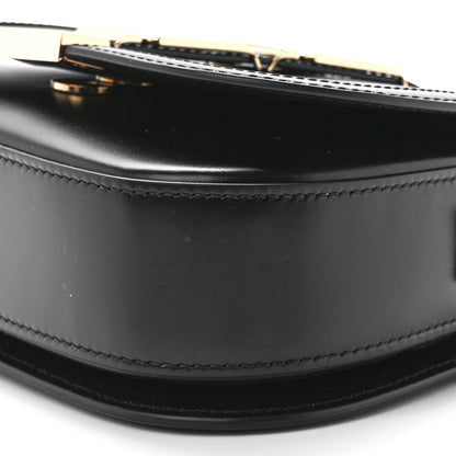 Versace Calfskin Small Greca Goddess Shoulder Bag Black 12 of 13