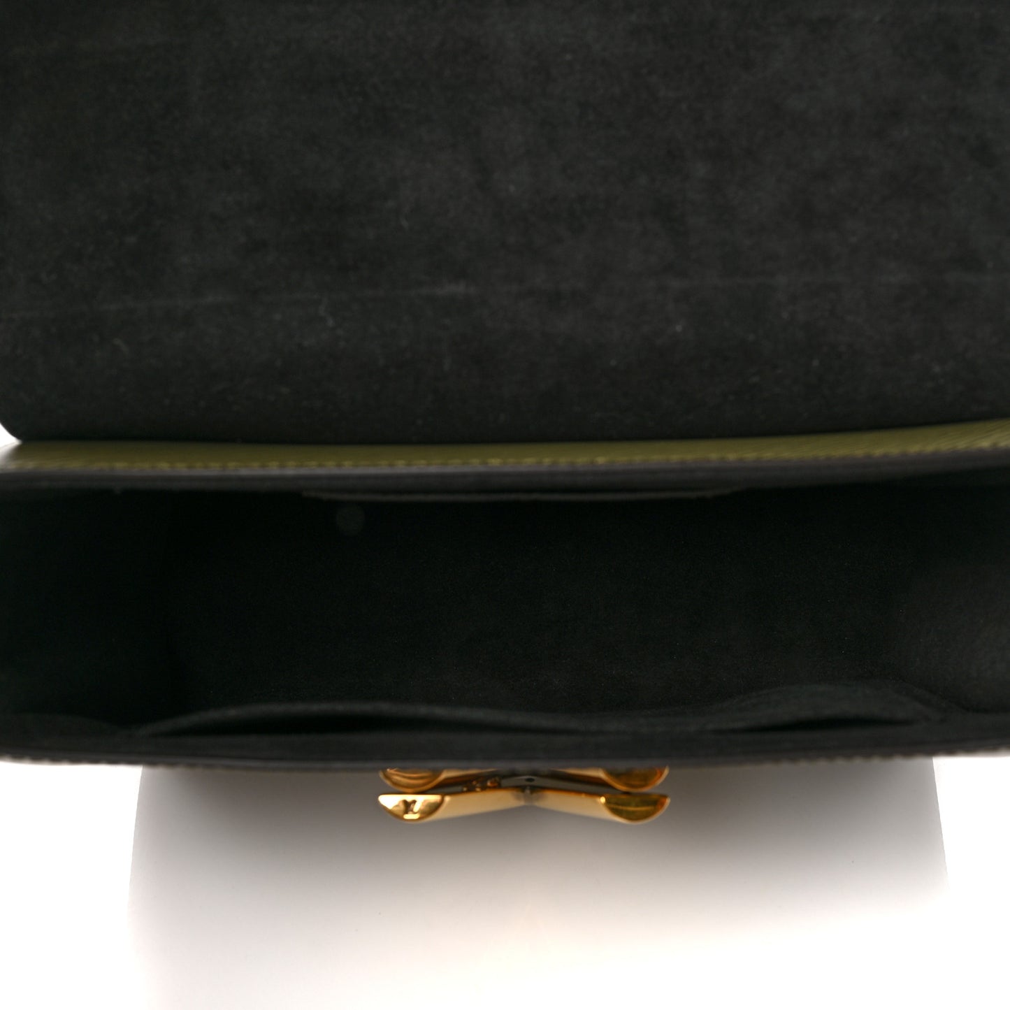 Epi Monogram Kabuki Twist Shoulder Bag MM Green