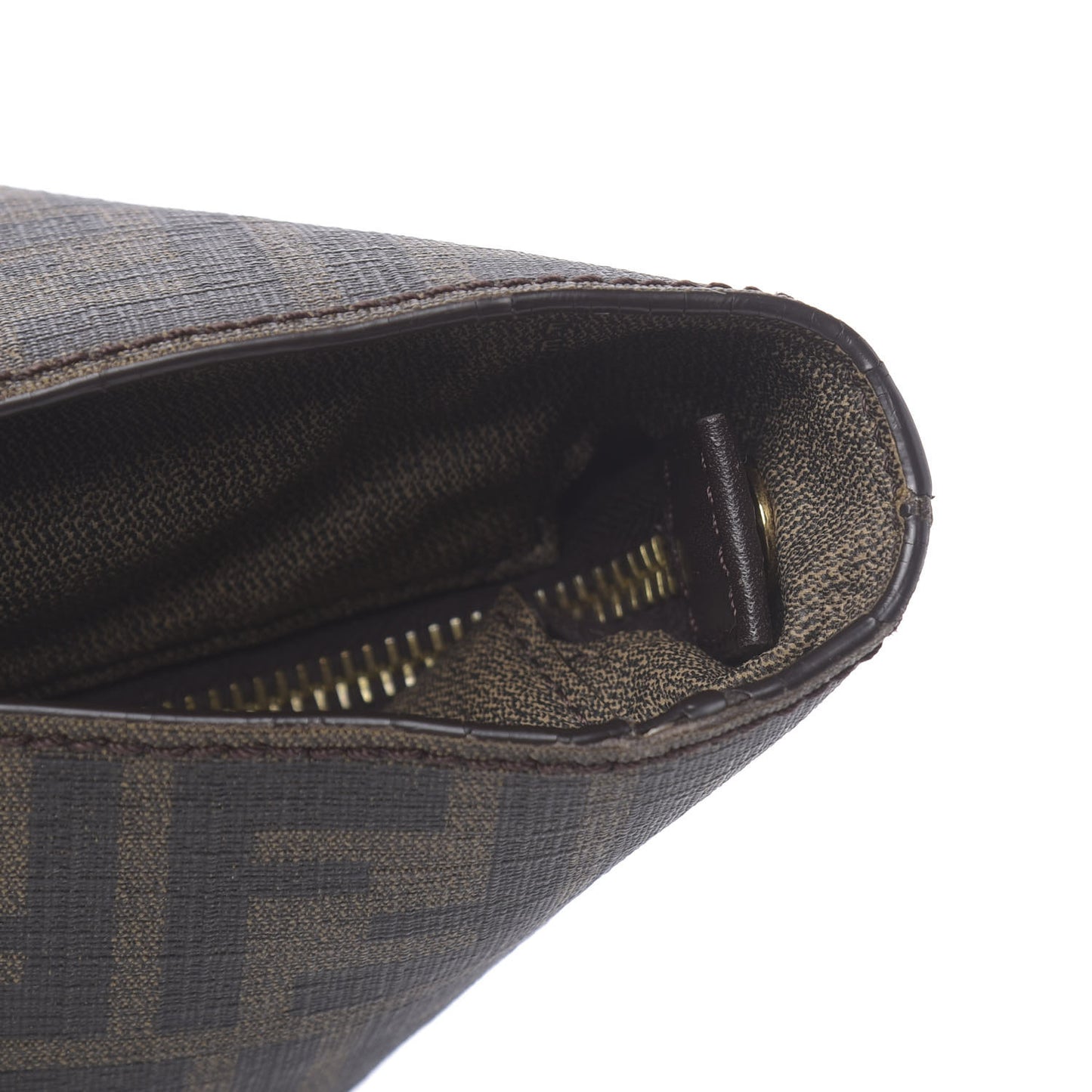 Zucca Spalmati Medium Roll Tote Tobacco Moro