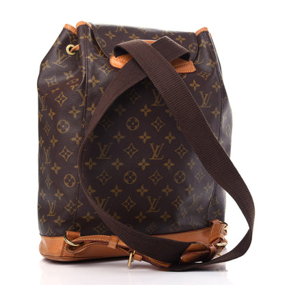 Louis Vuitton Monogram Montsouris GM Backpack 2 of 9