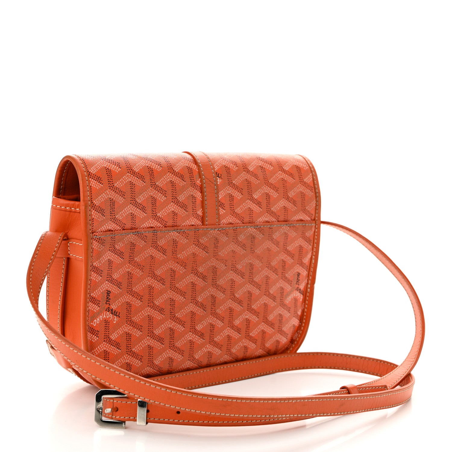 Goyard Goyardine Belvedere II PM Messenger Bag Orange 3 of 15