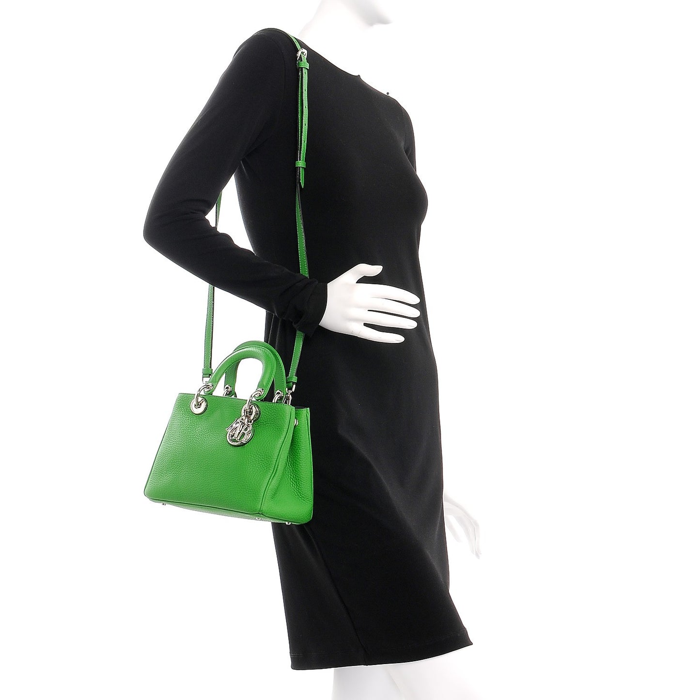 Bullcalf Small Diorissimo Tote Grass Green