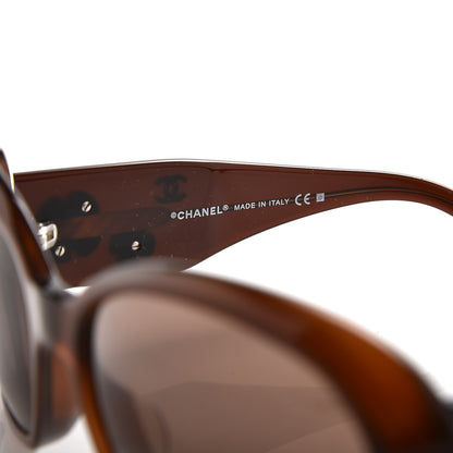 Chanel Camellia CC Sunglasses 5113 Brown 5 of 9