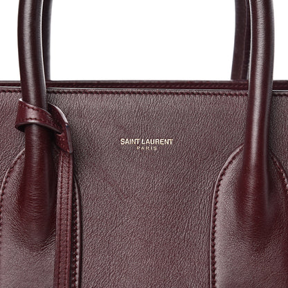 Saint Laurent Calfskin Small Sac De Jour Amarena 19 of 19