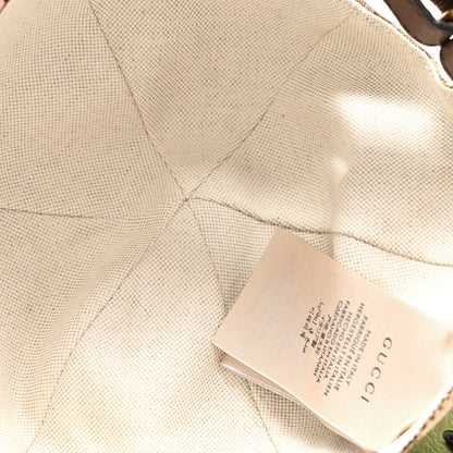 Gucci Monogram Jumbo GG Baseball Hat XL 59 Camel Ebony 7 of 10