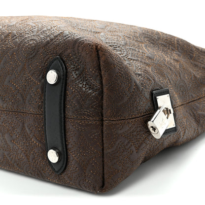 Louis Vuitton Monogram Lambskin Antheia Hobo PM Chocolat 10 of 10