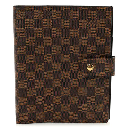 Louis Vuitton Damier Ebene Large Ring Agenda Cover 1 of 7