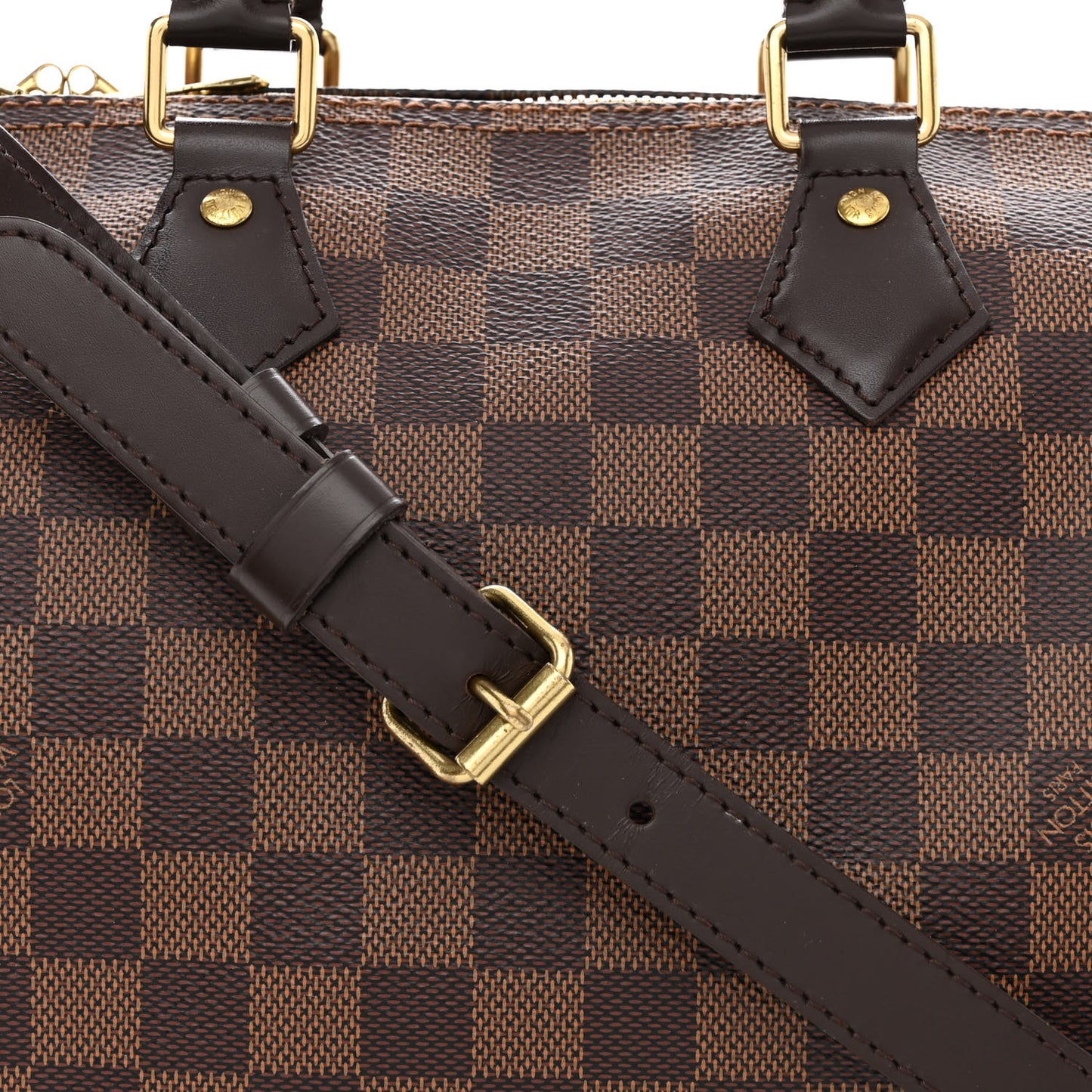 Damier Ebene Speedy Bandouliere 25