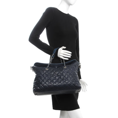 Chanel Caviar Quilted French Riviera Hobo Blue 3 of 8