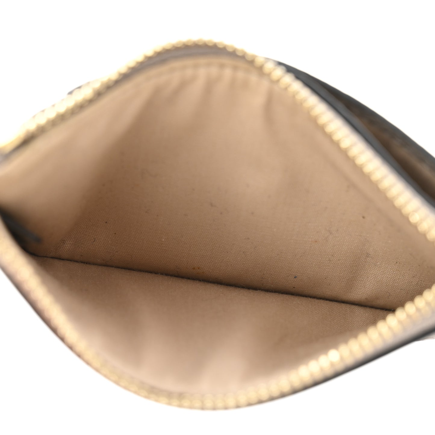 Grained Calfskin Drew Card Holder Motty Grey