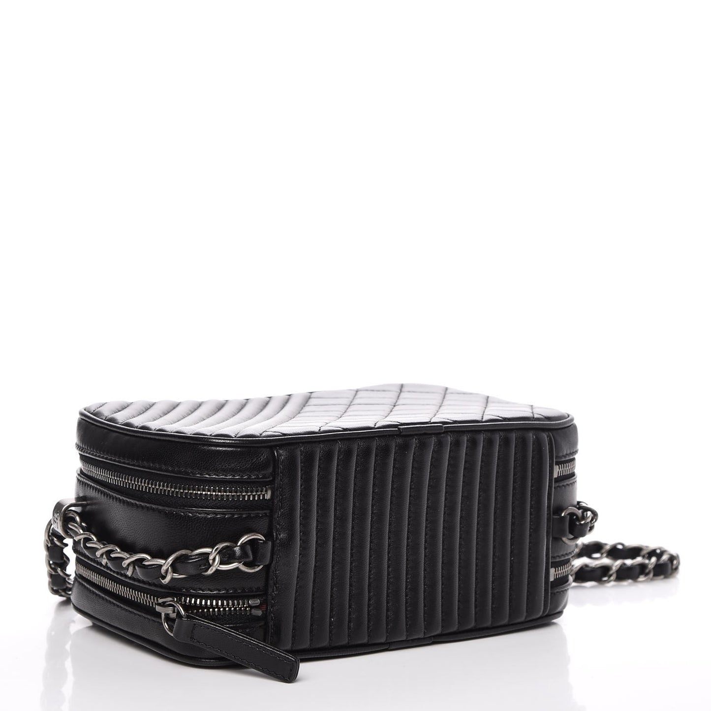 Lambskin Small Coco Boy Camera Case Black