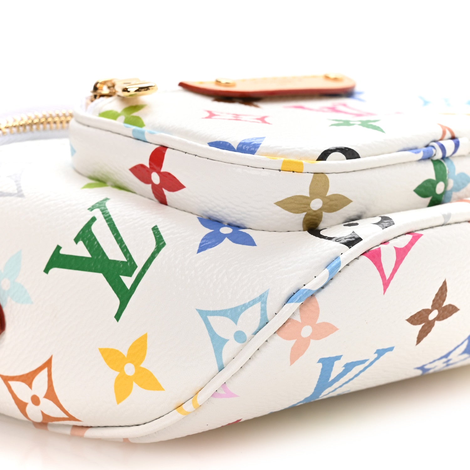 Louis Vuitton LV X TM Monogram Multicolor Mini Bumbag White 7 of 9