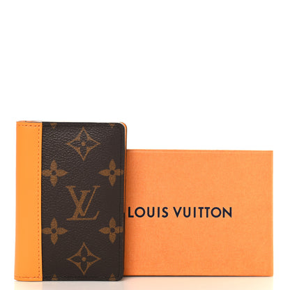 Louis Vuitton Monogram Macassar Pocket Organizer NM Safran Yellow 7 of 7