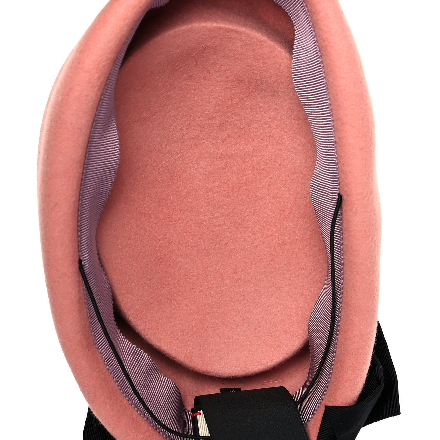 Gucci Felt Grosgrain Pillbox Bow Hat M 57 Pink 6 of 7