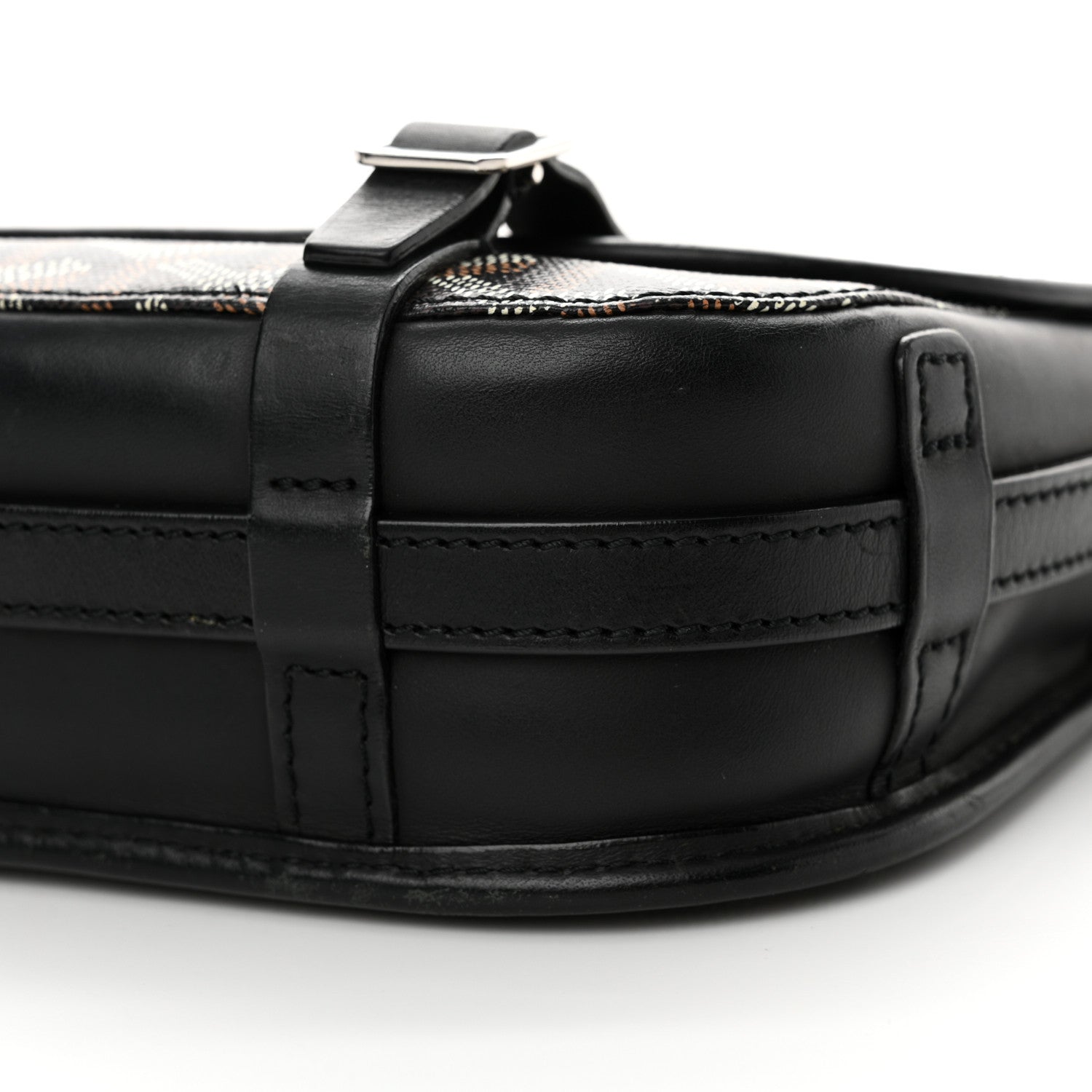 Goyard Goyardine Belvedere PM Messenger Bag Black 9 of 14