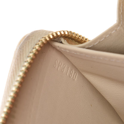 Louis Vuitton Vernis Zippy Wallet Blanc Corail 7 of 16