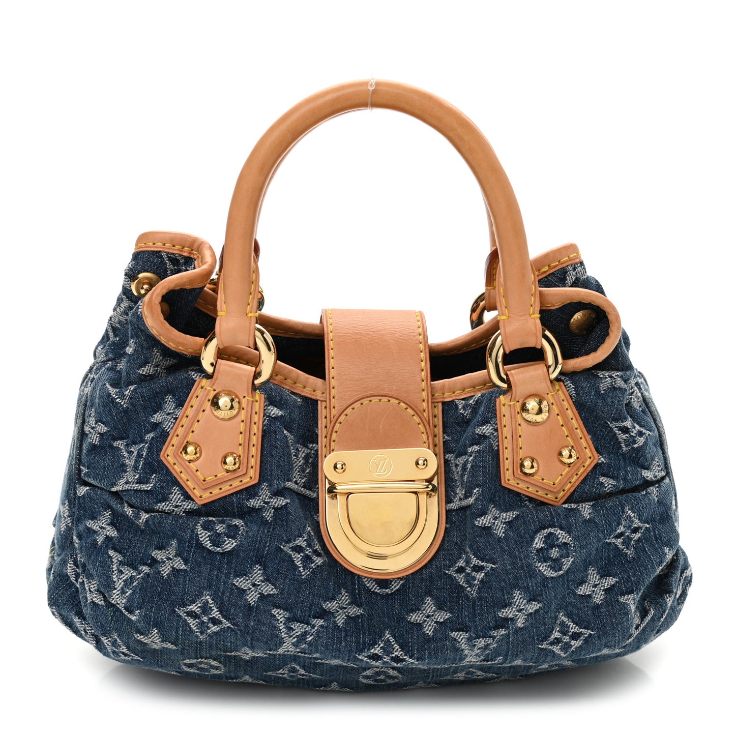 Monogram Denim Pleaty Blue