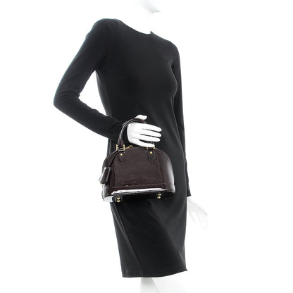 Louis Vuitton Vernis Alma BB Amarante 3 of 10