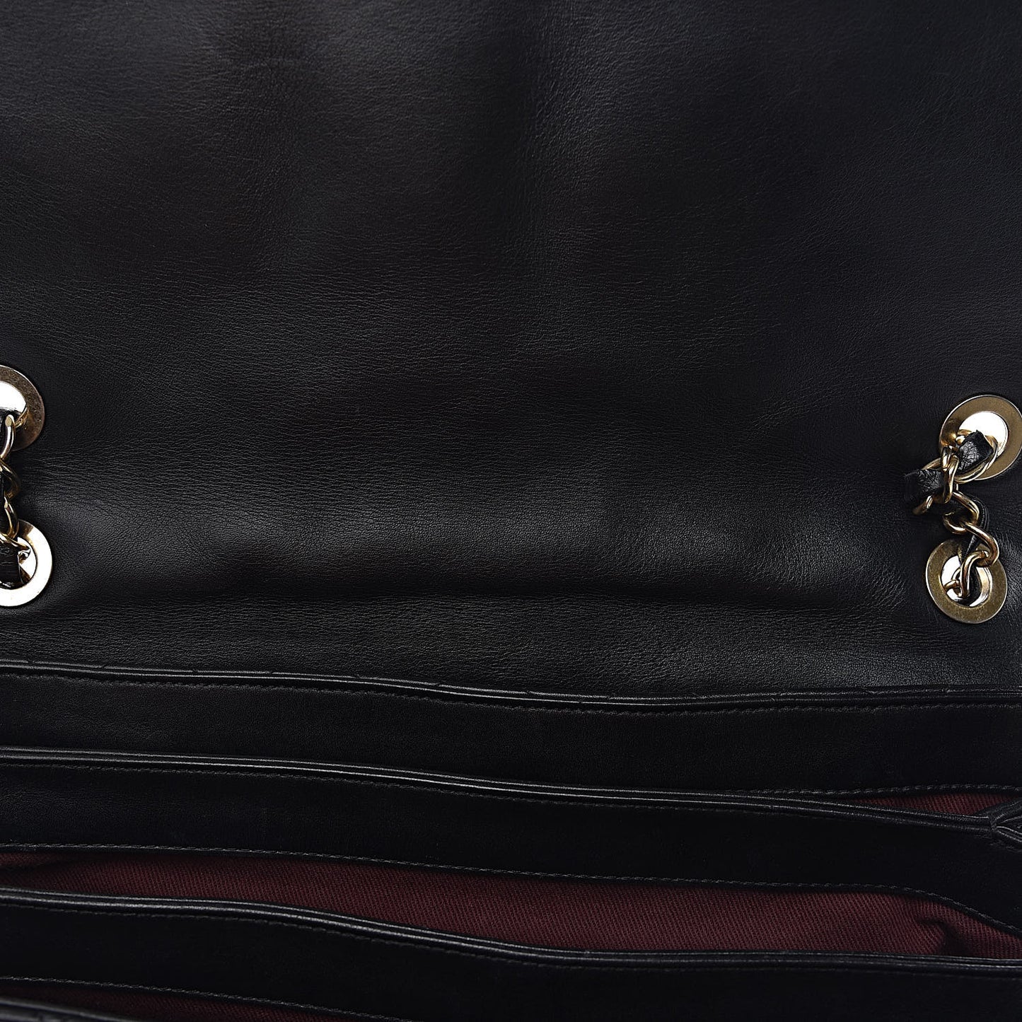 Calfskin Quilted Jumbo Soft Elegance Flap Black