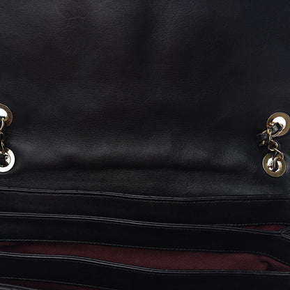 Chanel Calfskin Quilted Jumbo Soft Elegance Flap Black 6 of 16
