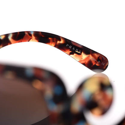 Prada Acetate Baroque Sunglasses SPR 27O Blue Tortoise 5 of 7