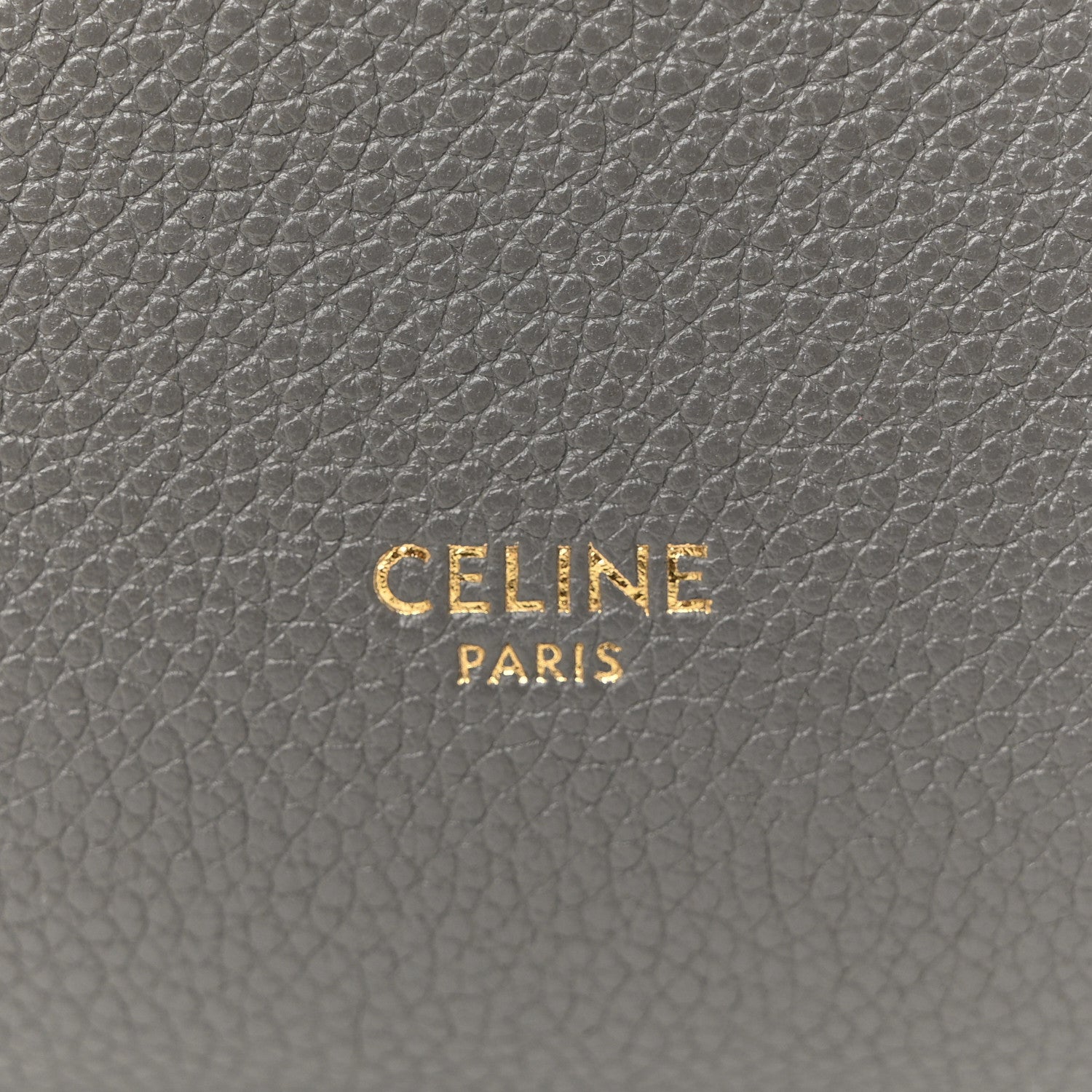 Celine Soft Grained Calfskin Small Sangle Bucket Bag Kohl 6 of 13