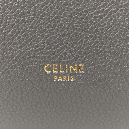 Celine Soft Grained Calfskin Small Sangle Bucket Bag Kohl 6 of 13