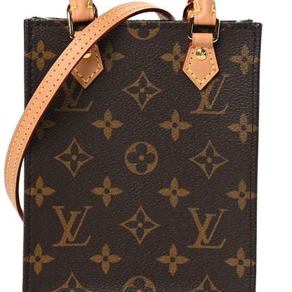 Louis Vuitton Monogram Petit Sac Plat 7 of 9