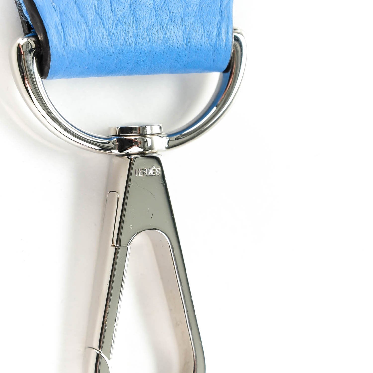 Hermes Taurillon Clemence Evelyne III PM Bleu Paradis 10 of 11