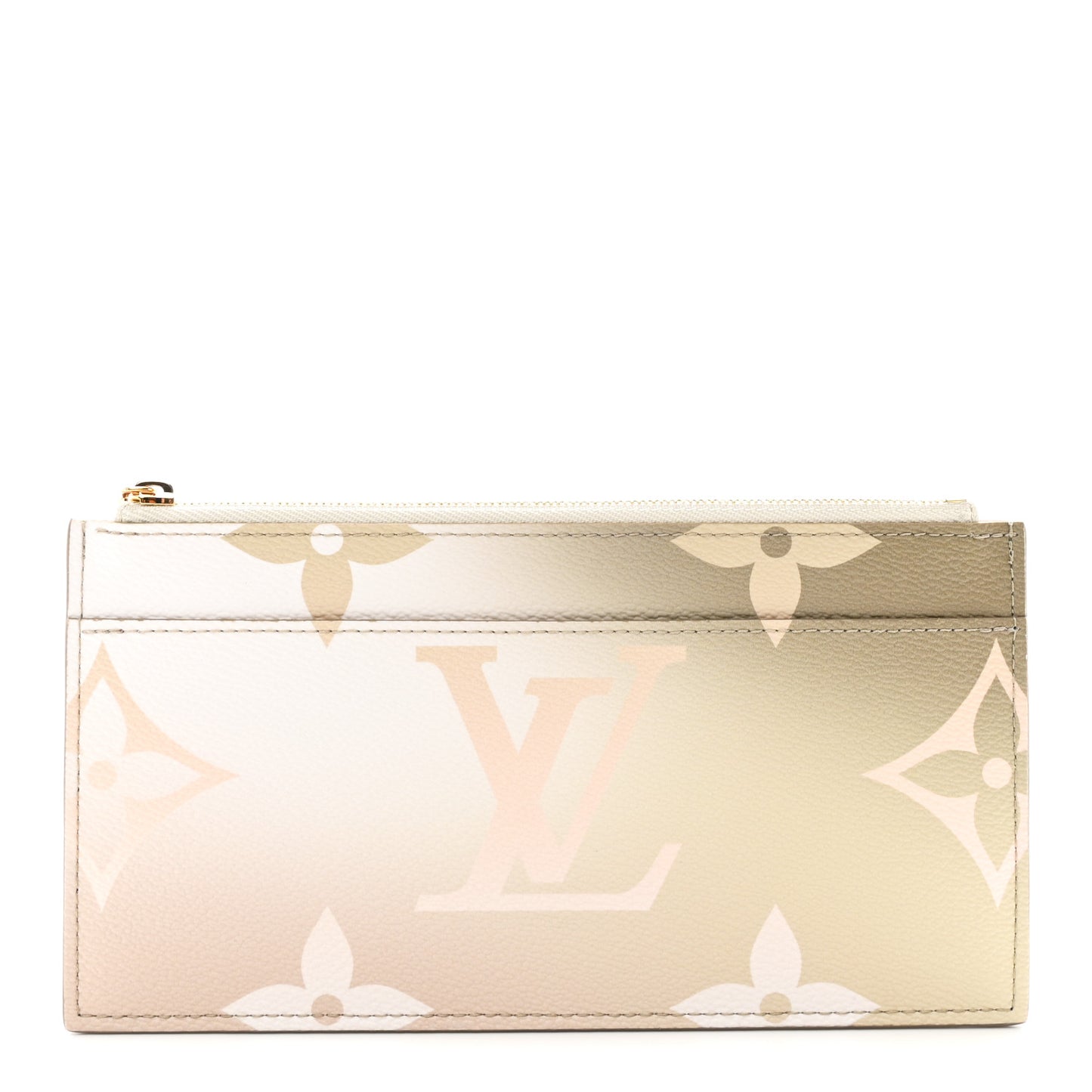 Monogram Giant Spring In The City Slim Purse Sunset Kaki