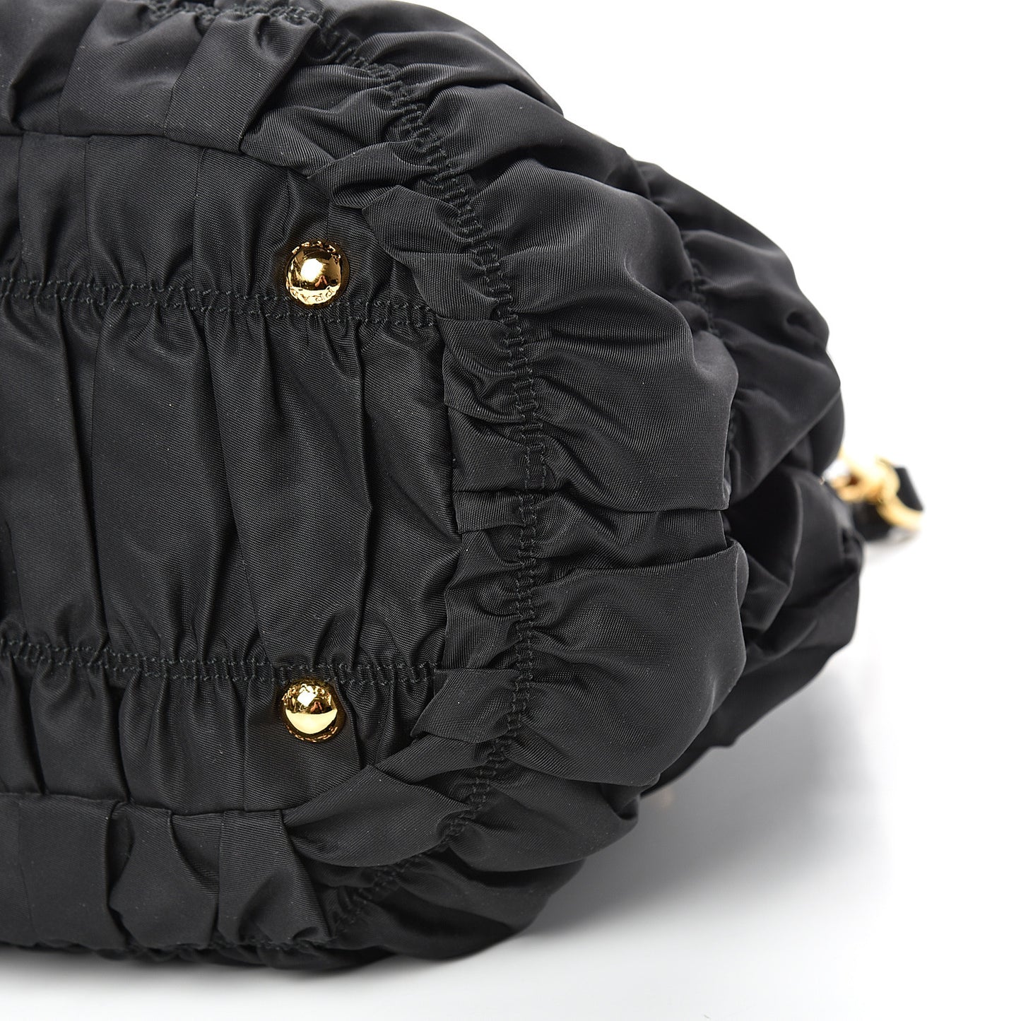Tessuto Nylon Gaufre Tote Black