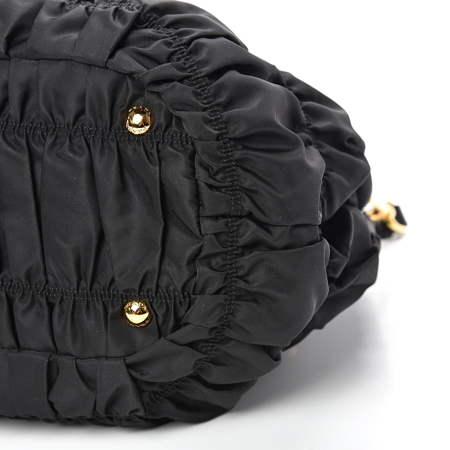 Prada Tessuto Nylon Gaufre Tote Black 10 of 15