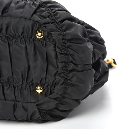 Prada Tessuto Nylon Gaufre Tote Black 10 of 15