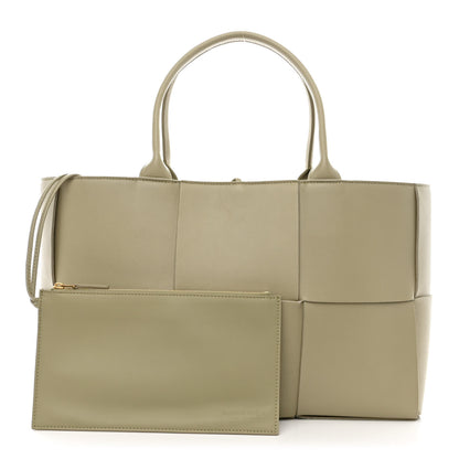 Bottega Veneta Nappa Maxi Intrecciato Medium Arco Tote Travertine 1 of 22
