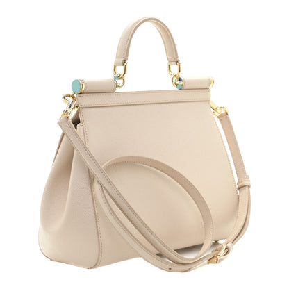 Dolce & Gabbana Dauphine Medium Miss Sicily Satchel Beige 3 of 13