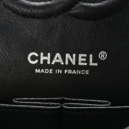 Chanel Patent Quilted Medium Double Flap Black 6 of 9