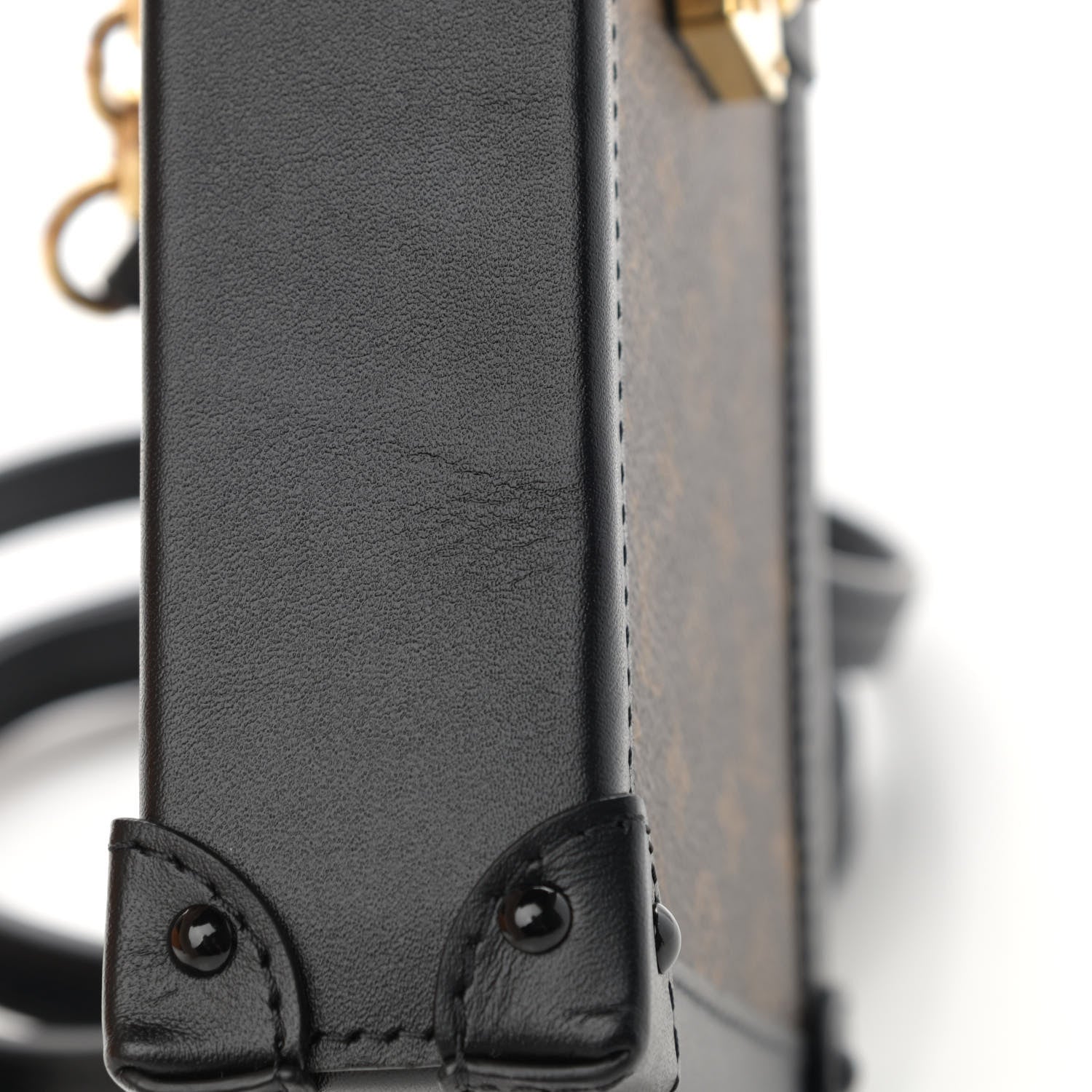 Louis Vuitton Monogram Pochette Trunk Verticale Black 12 of 13