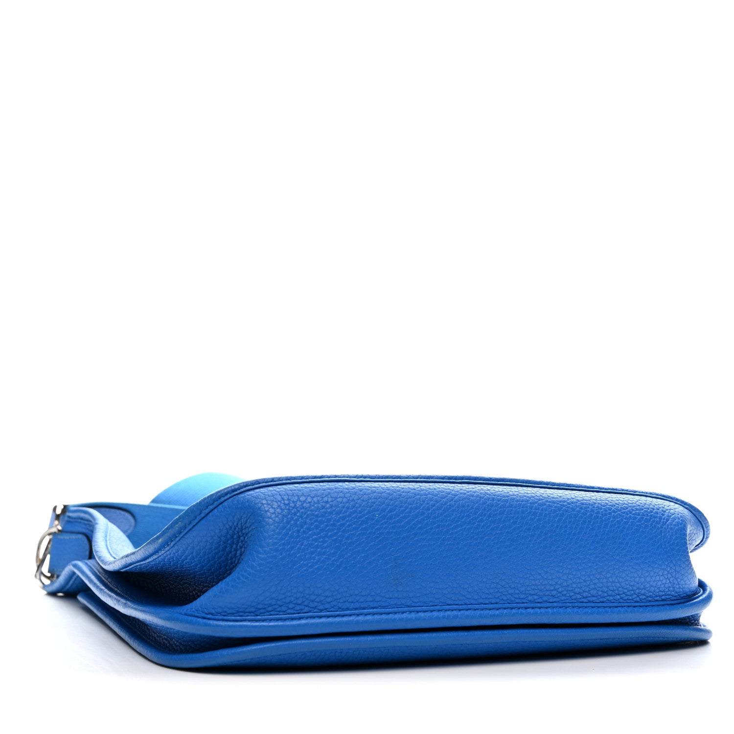 Hermes Taurillon Clemence Evelyne III PM Bleu Hydra 4 of 14