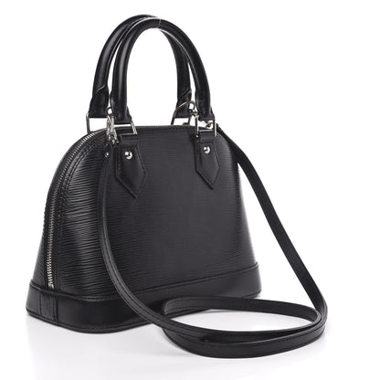 Louis Vuitton Epi Alma BB Black 3 of 12