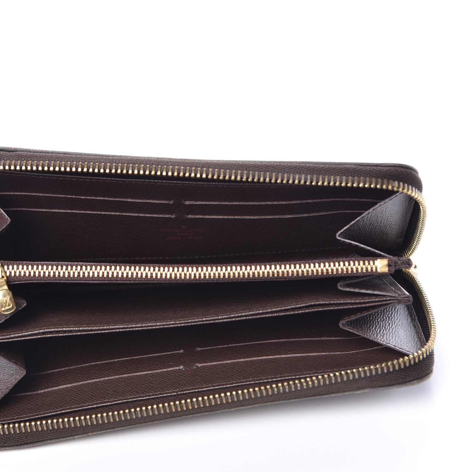 Louis Vuitton Damier Ebene Zippy Wallet 5 of 10