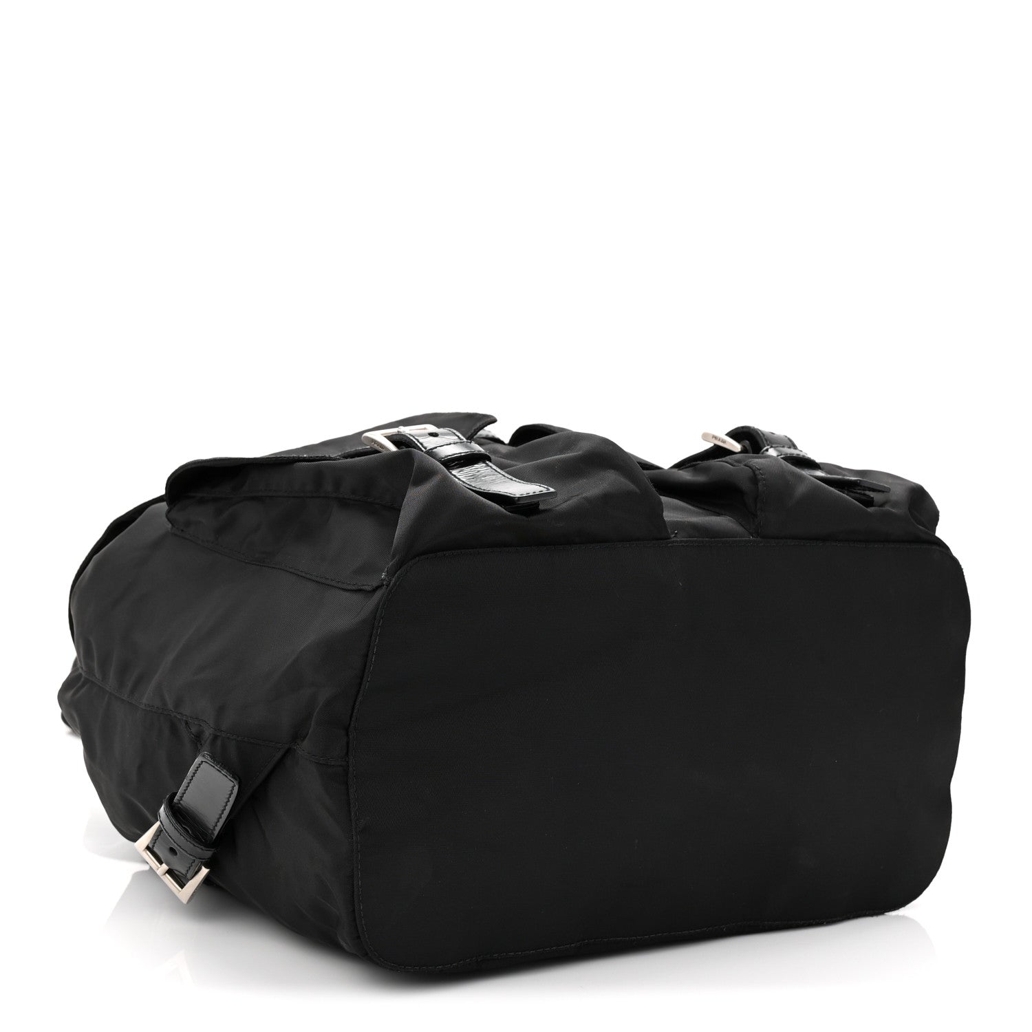 Prada Nylon Vela Medium Backpack Black 4 of 15