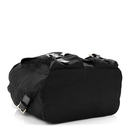 Prada Nylon Vela Medium Backpack Black 4 of 15