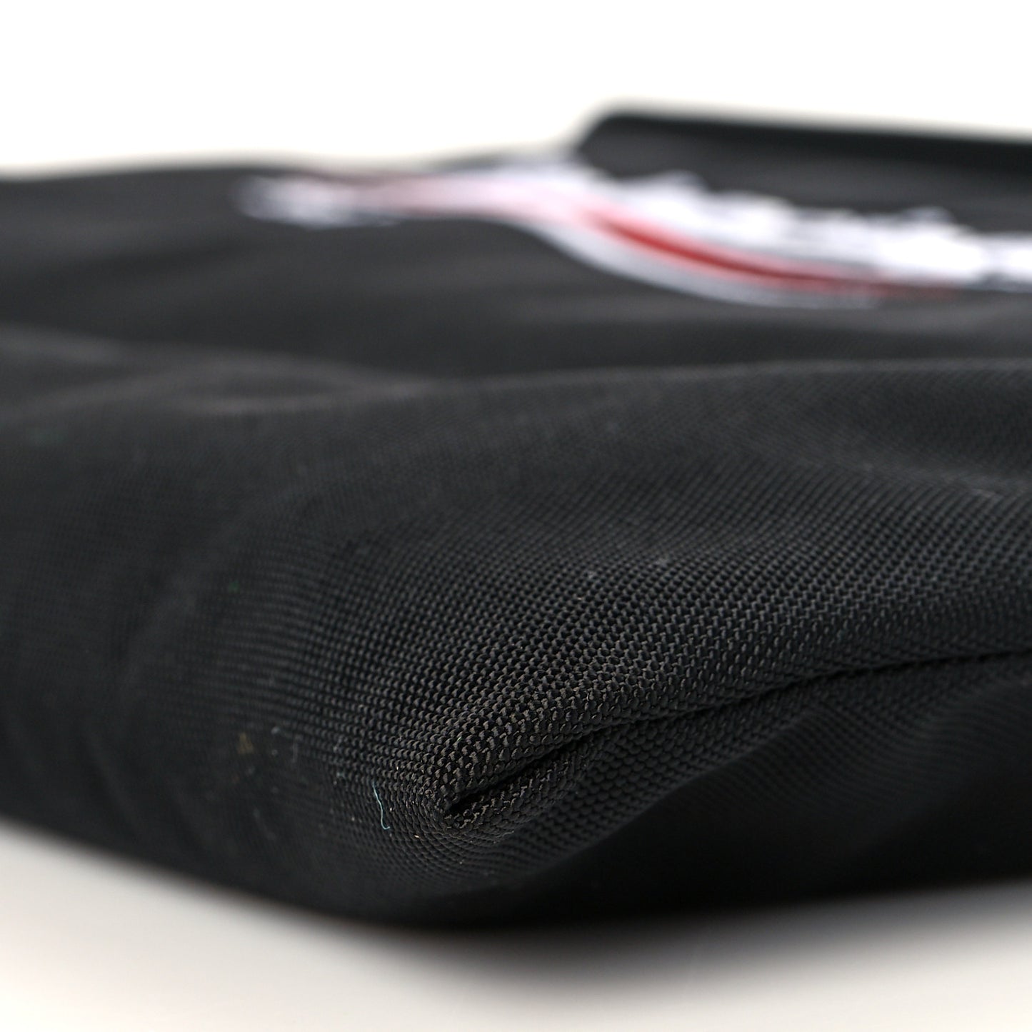 Nylon Political Campaign Logo Embroidered Documents Case Black
